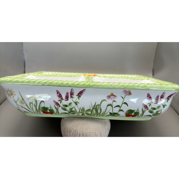 Infusions Avon Wellness Botanical Blooms Tea Sampler/Serving Tray - Picture 3 of 4